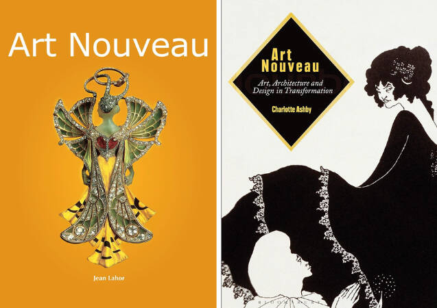 Two Art Nouveau books available from the GVSU Libraries